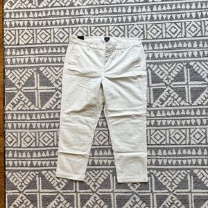 NWT JCrew HighRise GF Chino